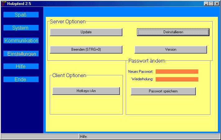 Holzpferd 2.5