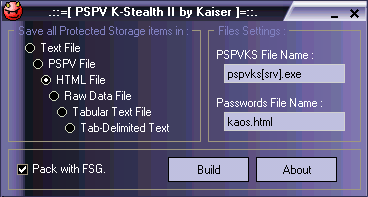 PSPV K-Stealth II