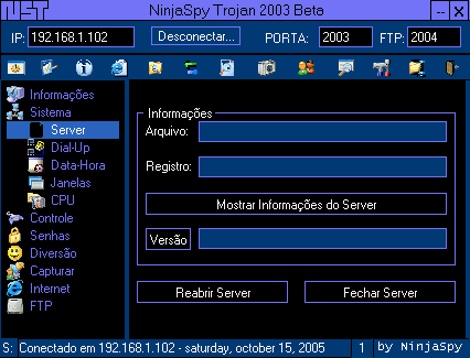 NinjaSpy 2003 Beta