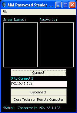 Aim Password Stealer