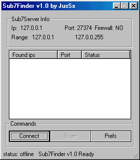 Sub7Finder