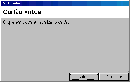 Cartï¿½o virtual