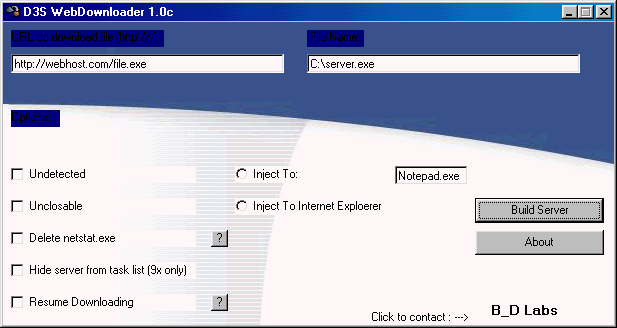 D3S Webdownloader