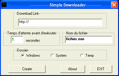 Simple Downloader