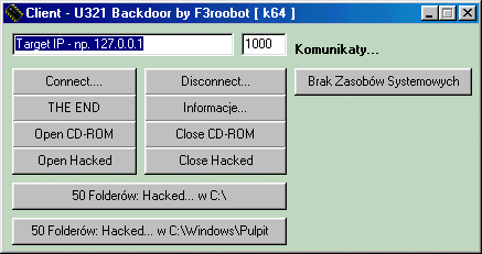 U321 Backdoor