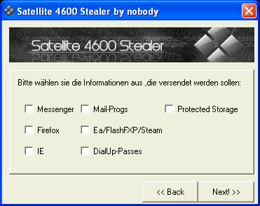 Satellite 4600 Stealer